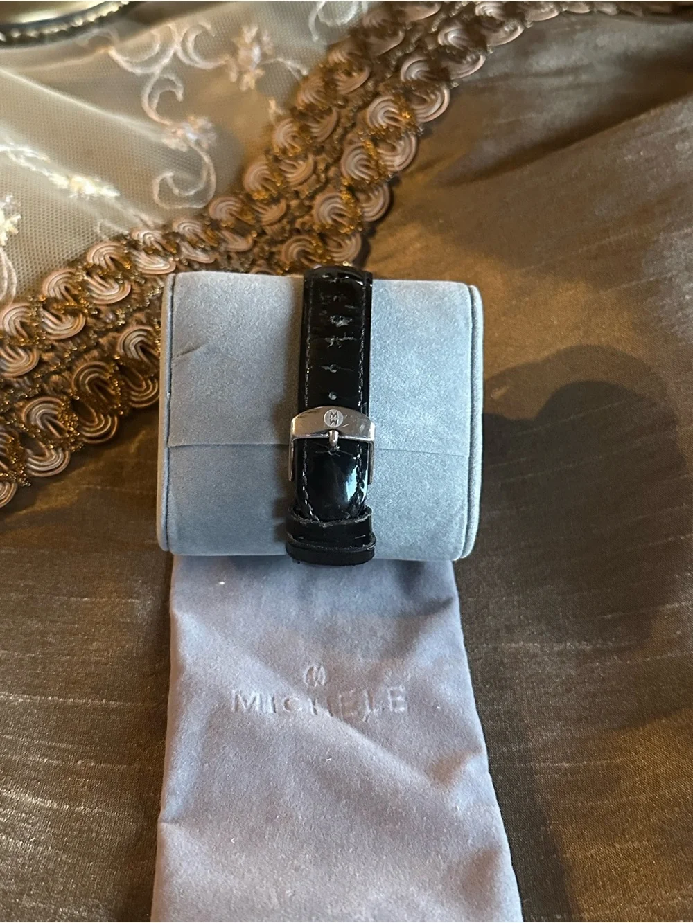 Michele watch black